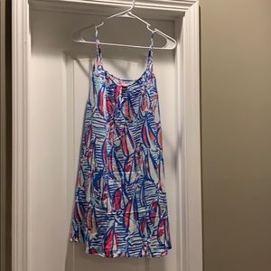 Lilly Pulitzer Red Right Return Daphne Dress